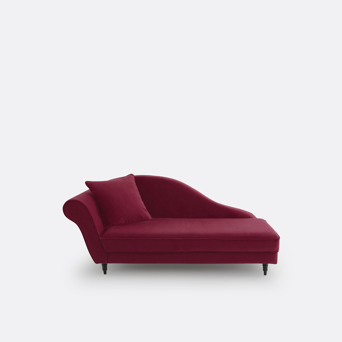 SO'HOME<br>Poltrona comprida em fluweel Batom