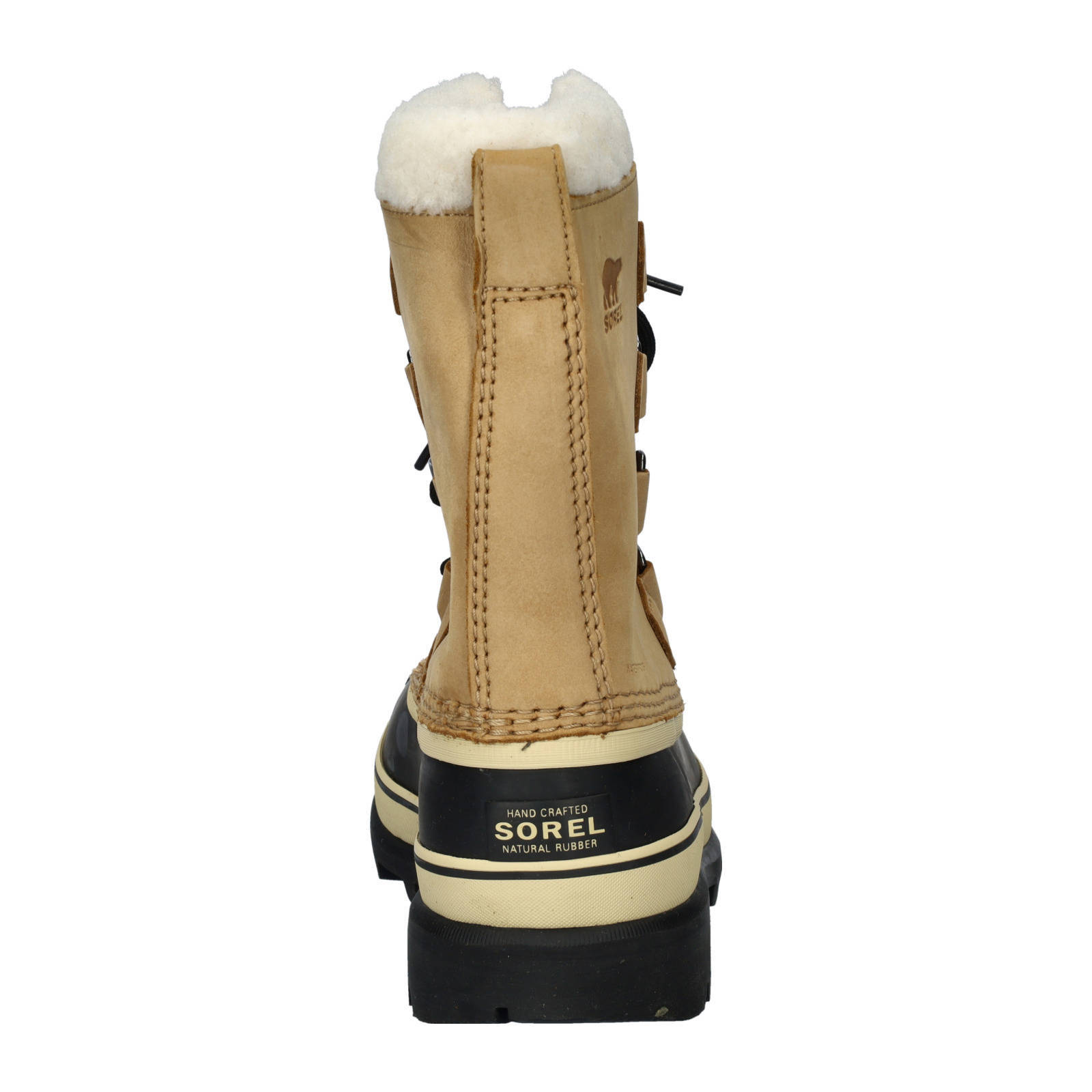Sorel Caribou  leren snowboots cognac