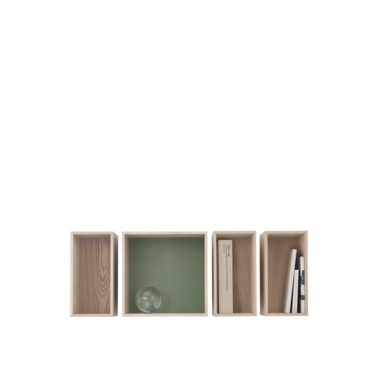 Muuto Mini Stacked 2.0 kast medium lichtgrijs