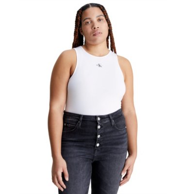 Débardeur femme Micro Monologo Racer Back CALVIN KLEIN