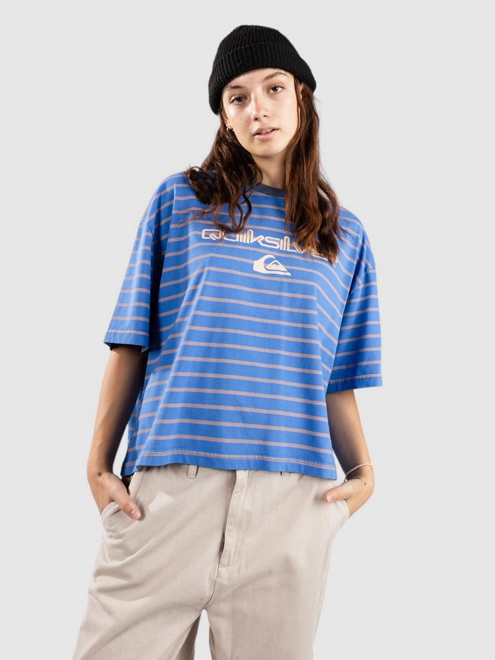 Quiksilver Uni Stripe And Arts T-Shirt printed stripe