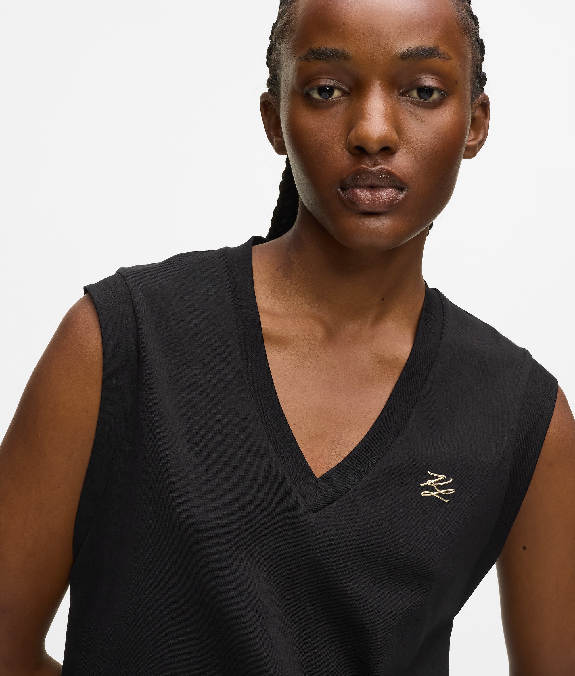 Tanktop met V-hals