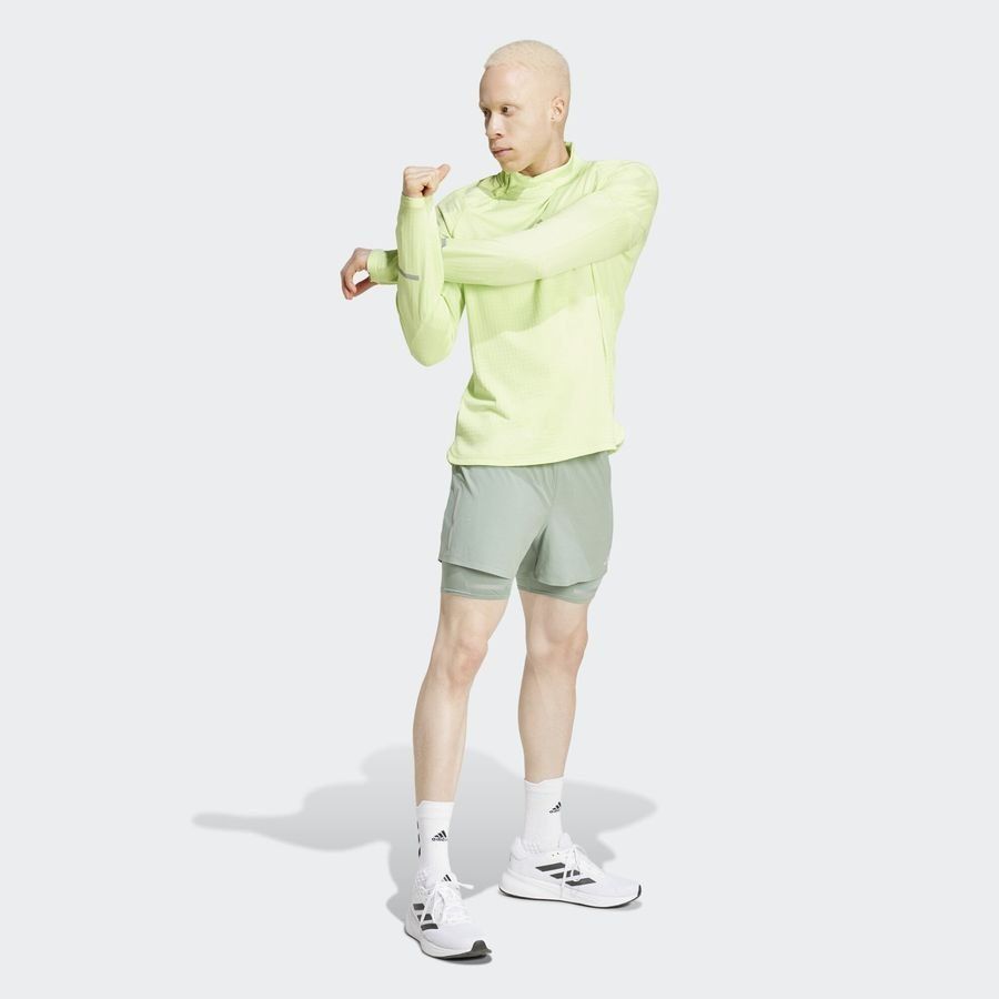 Adidas Short de running réfléchissant 2 en 1 Ultimate