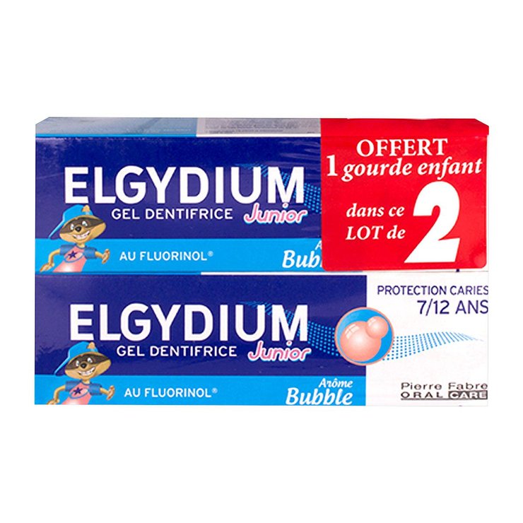 Dentifrice Junior 7/12 ans 2x50ml