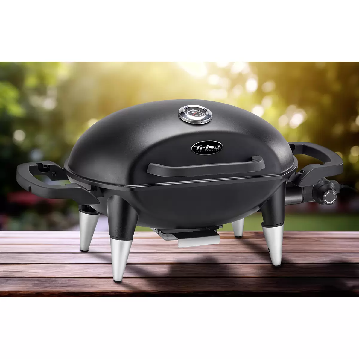 Elektrogrill Grill Force 2200 schwarz,silber