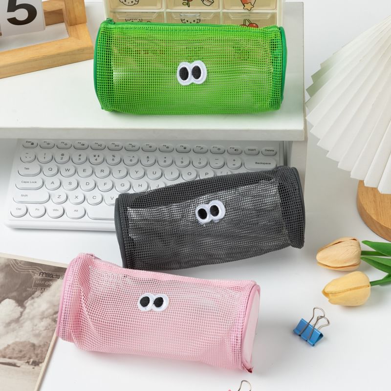Parundele - Cartoon Eye Mesh Etui