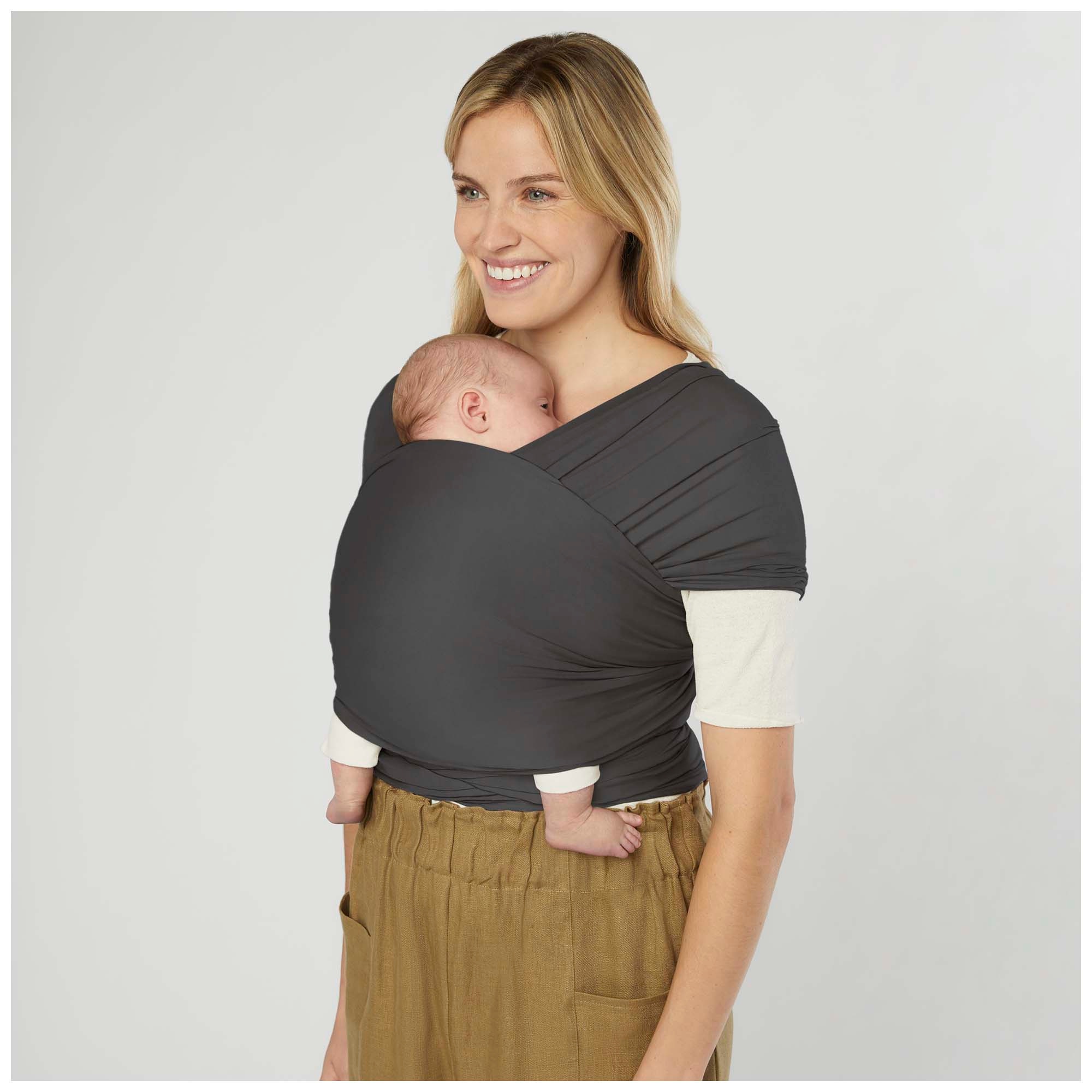 Ergobaby Aura Draagzak Soft Black - Draagdoek - Prénatal
