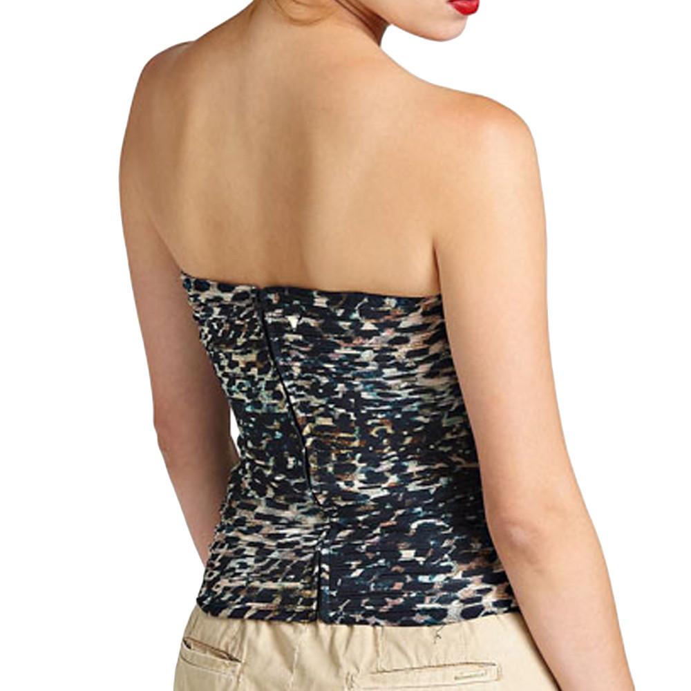 Guess Top Bustier Léopard Femme Guess Saskia