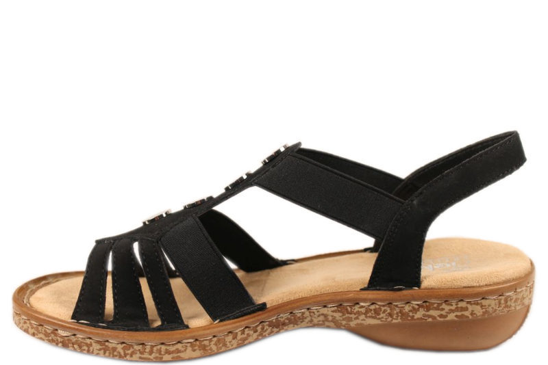 RIEKER SANDAL SORT