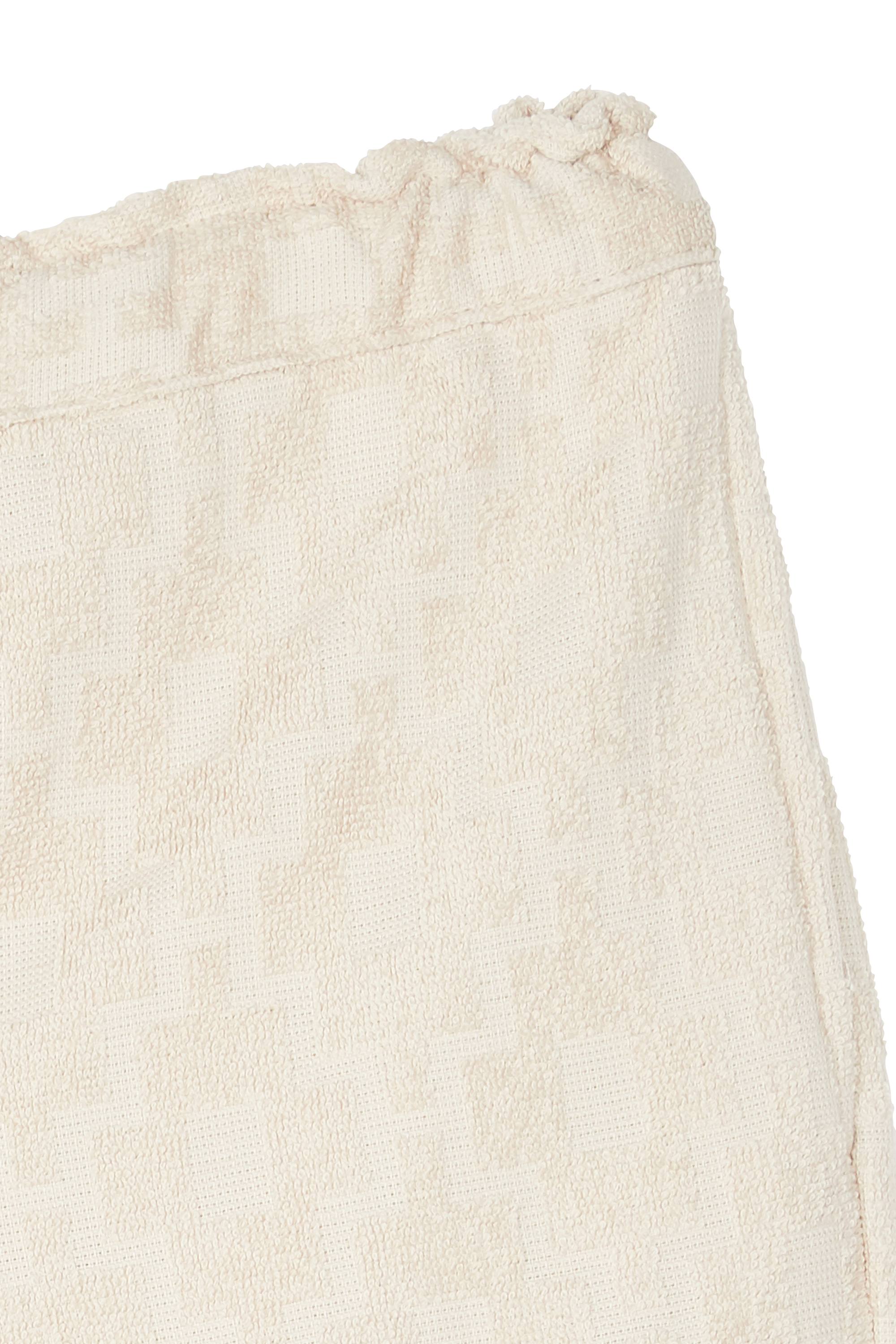 OAS COMPANY Short droit imprimé en coton  MACHU TERRY Beige