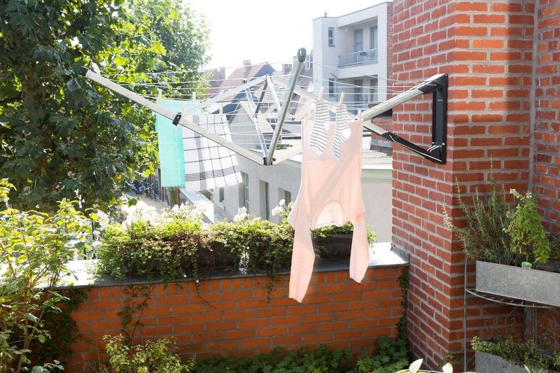 Brabantia Wallfix 375842 Wanddroge - 24  - Grijs