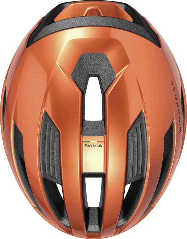 Abus WingBack Cykelhjelm, Goldfish Orange
