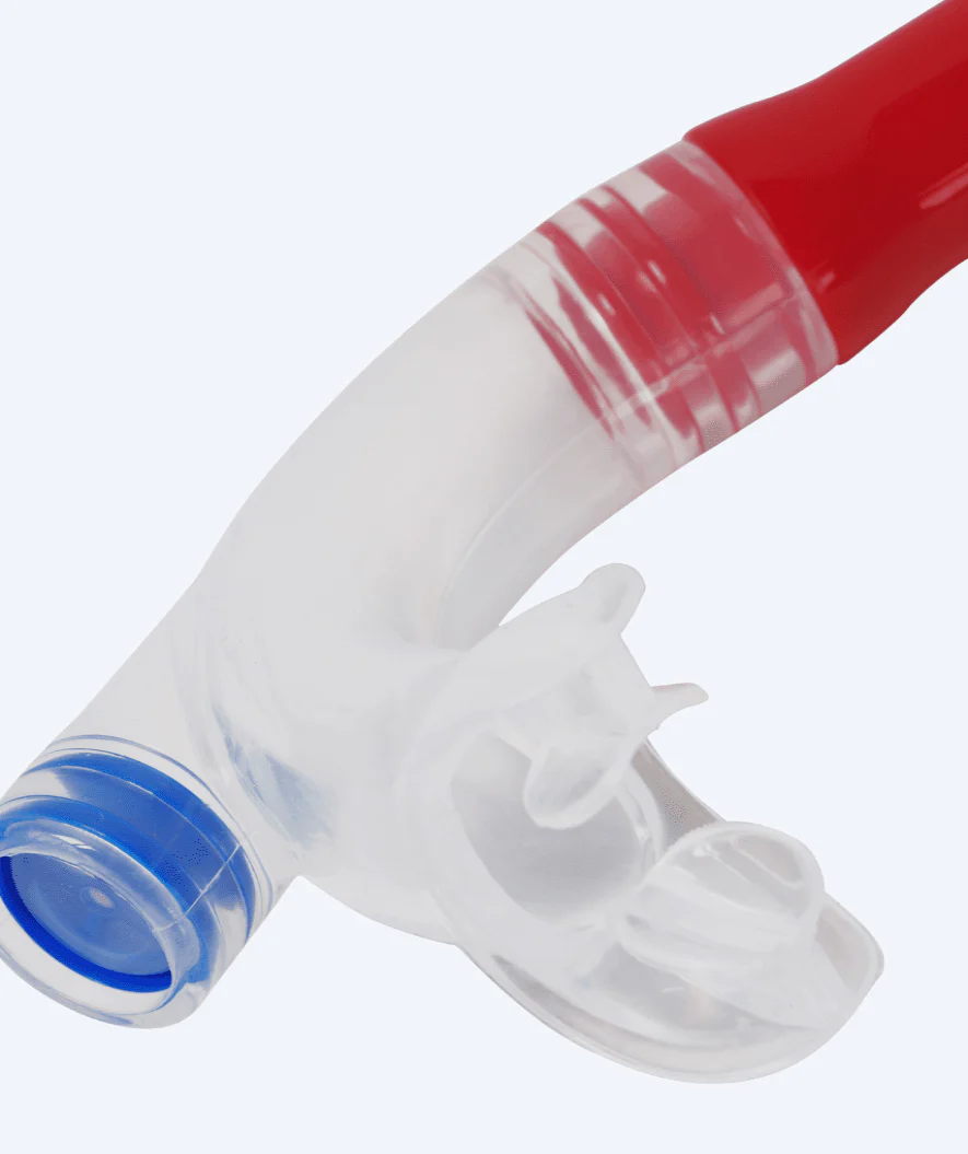 Speedo centersnorkel - Rød/blå
