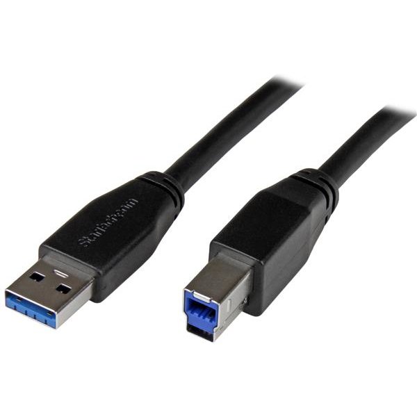 StarTech.com Câble USB 3.0 actif USB-A vers USB-B de 10 m - M/M