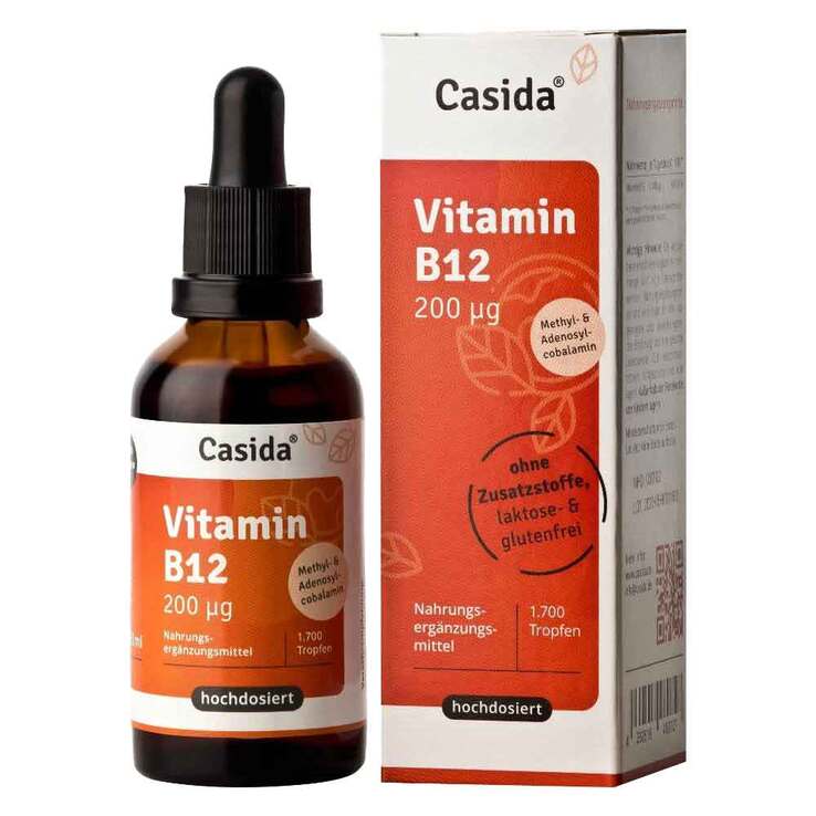 Vitamin B12 Tropfen vegan, 50 ml
