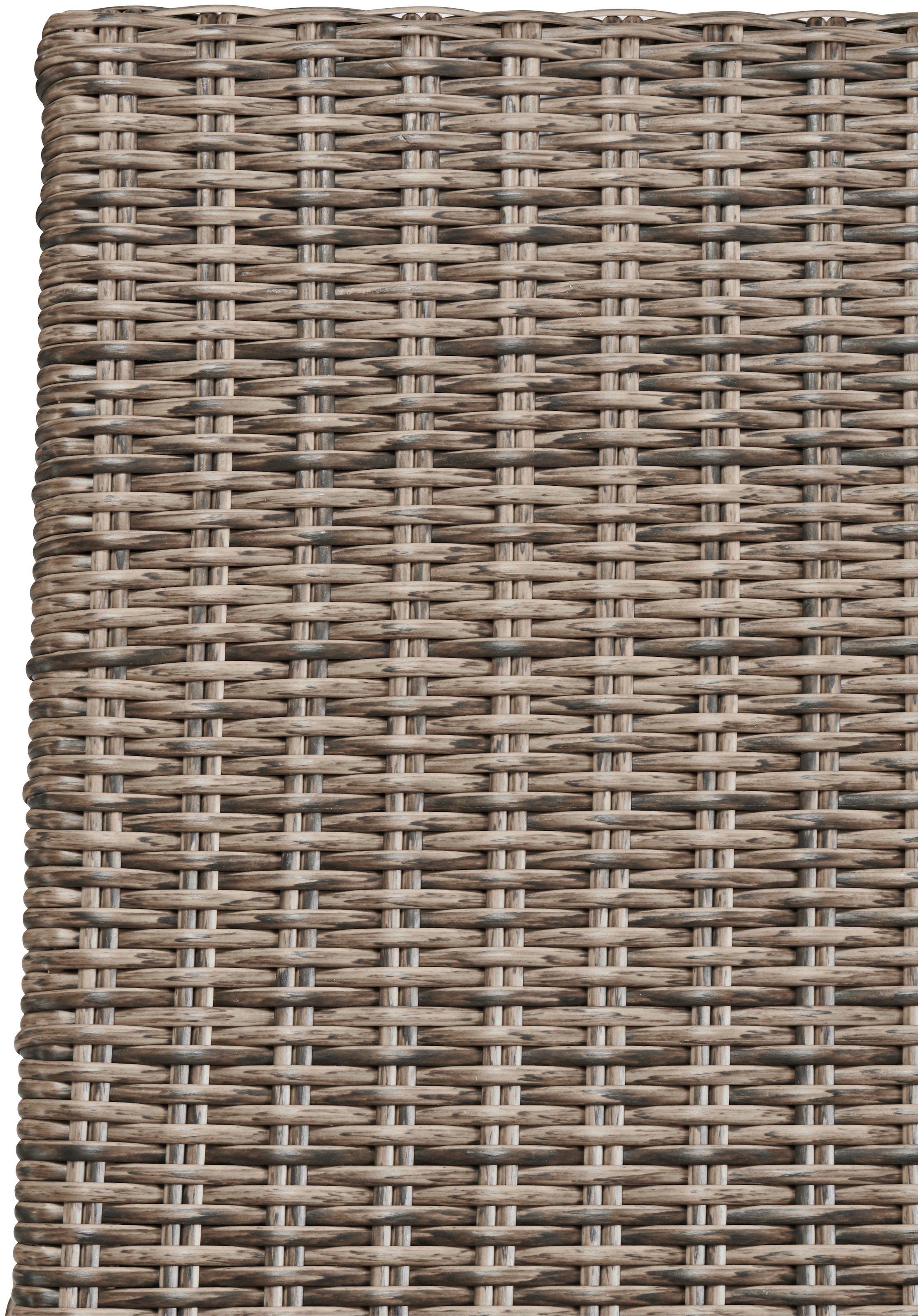 MERXX Gartenliege »Toskana« Polyrattan/Akazie, inkl. Auflage