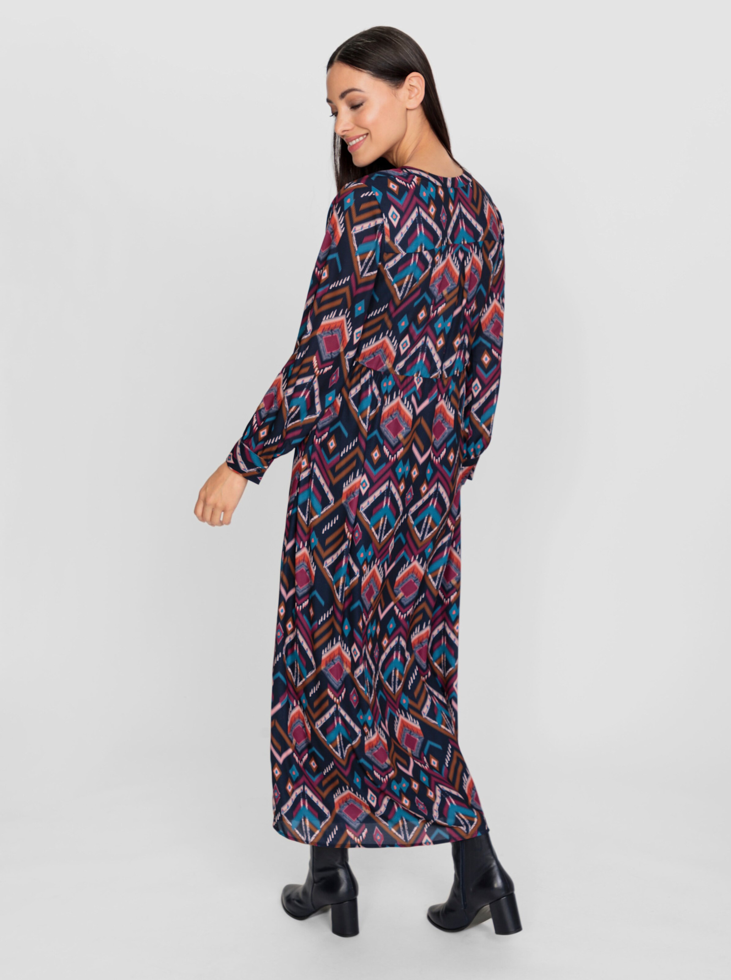 Druck-Kleid