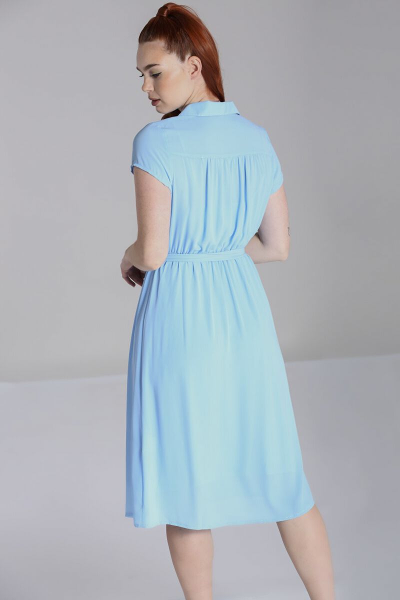 Pearl Dress | Hell Bunny Robe mi-longue