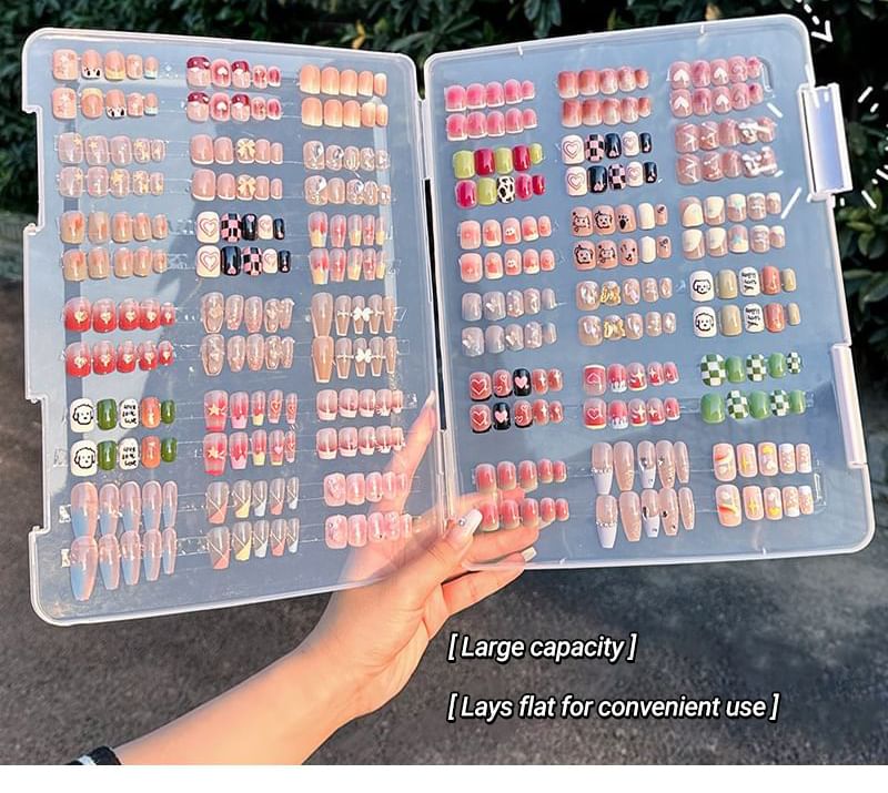 Michu - Opbergdoos voor opdrukbare nagels (verschillende ontwerpen)