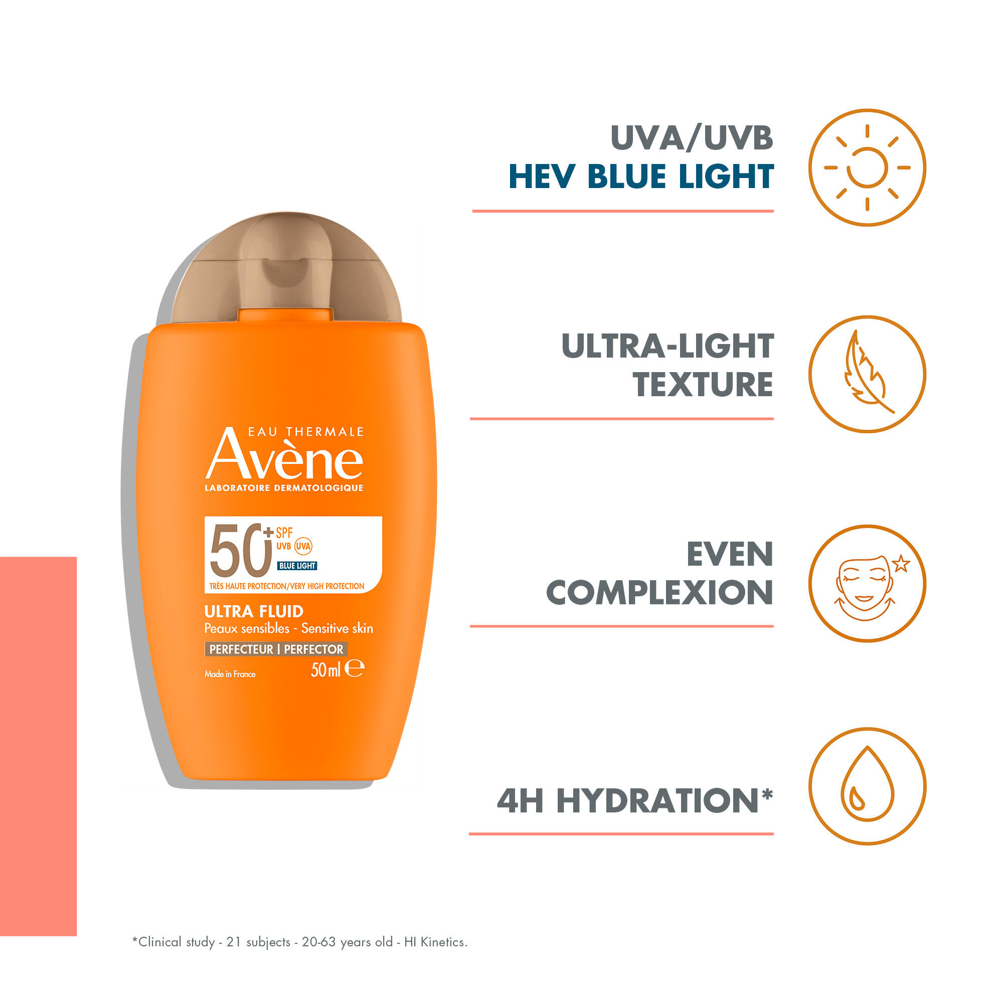 AVENE SUN Ultra Fluid Perfector SPF50  Fl 50 ml