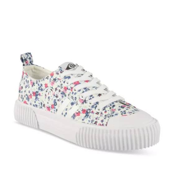 Baskets BLANC COTTON BELT