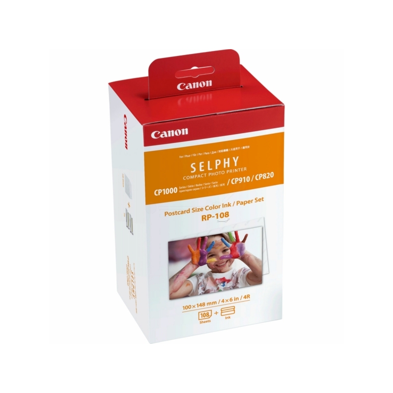 Canon RP108 Fotokartusche / Fotopapier (100 x 148 mm), farbig
