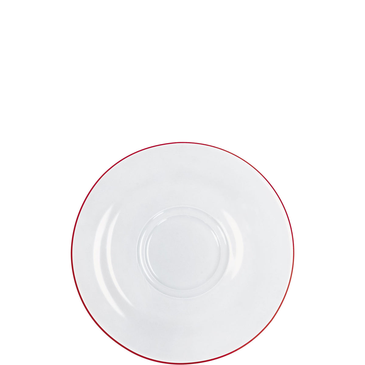 KAHLA Pronto Line Untertasse 16 cm Line cherry red