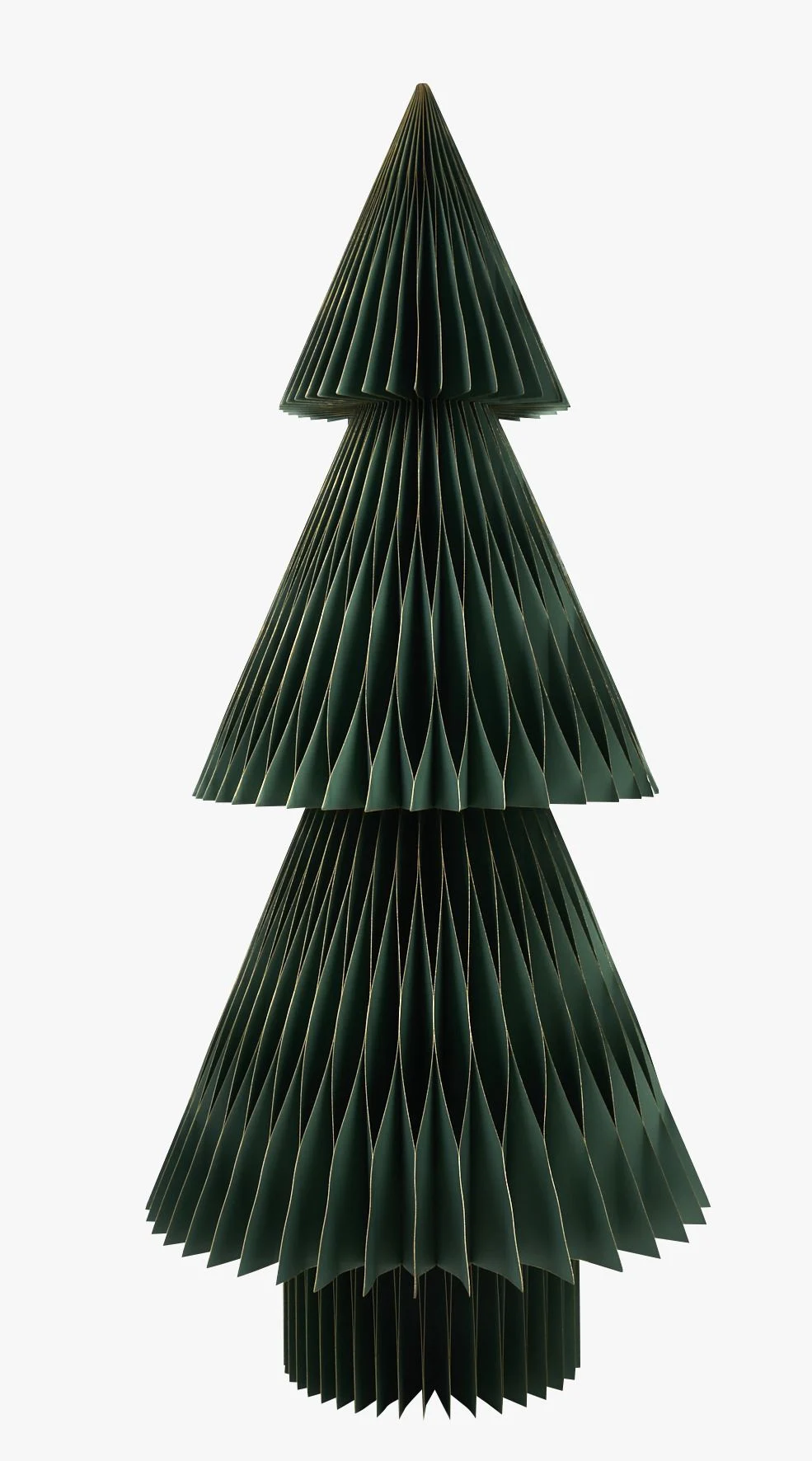 Pynt mørk grønn - 140 cm