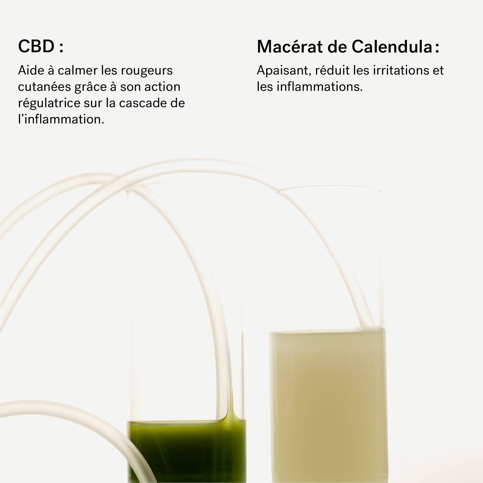 Assemblage botanique peaux sensibles<br>au CBD 650 mg