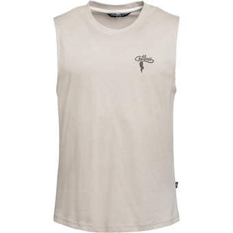 Chillaz Bondi Triangle Mountains T-Shirt Beige Herren
