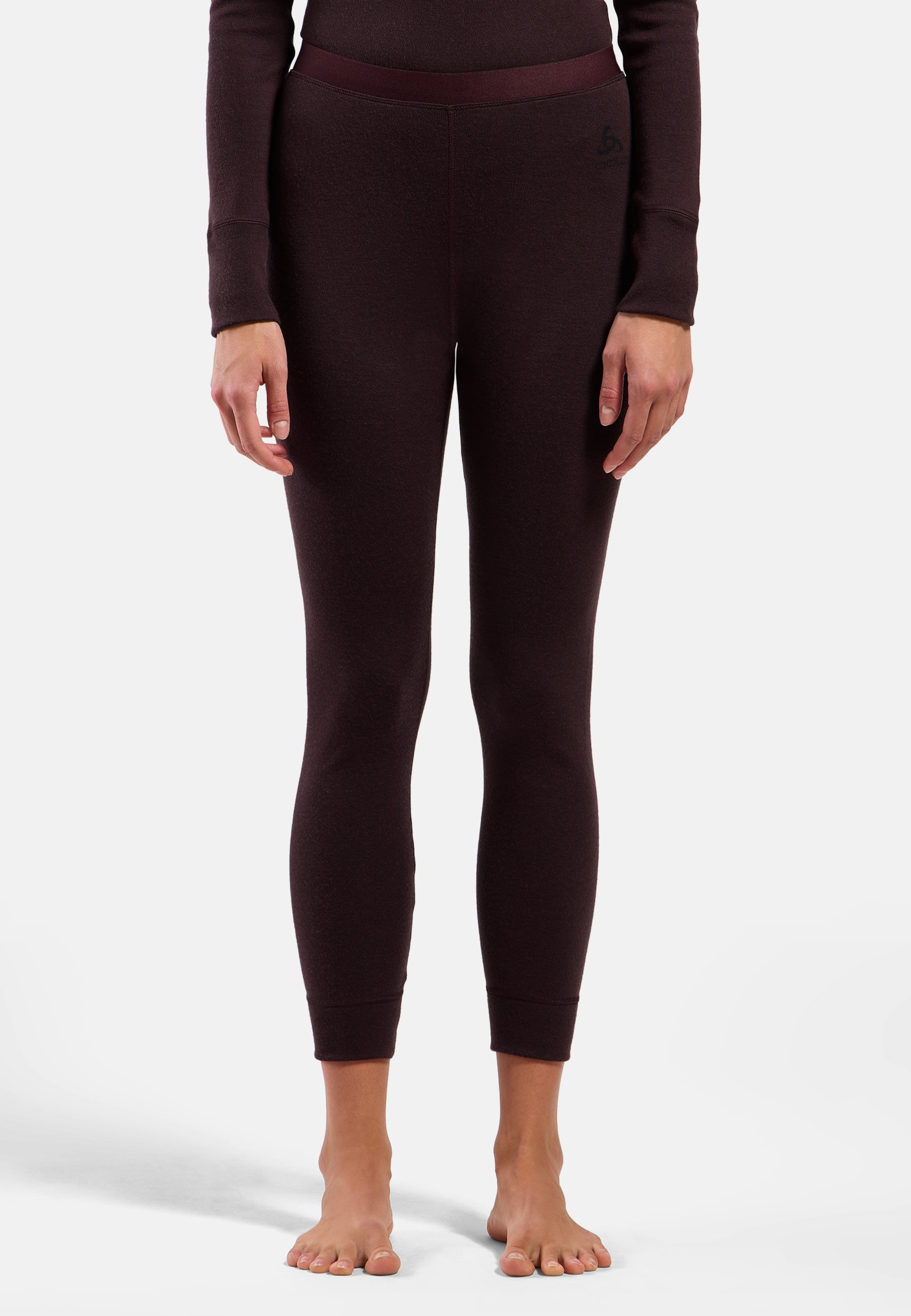 Natural Merino 260 Base Layer Tights in fudge