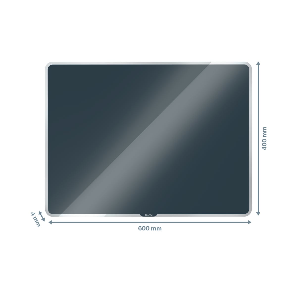 Leitz Cosy magnetiske glasstavle 600x400 mm