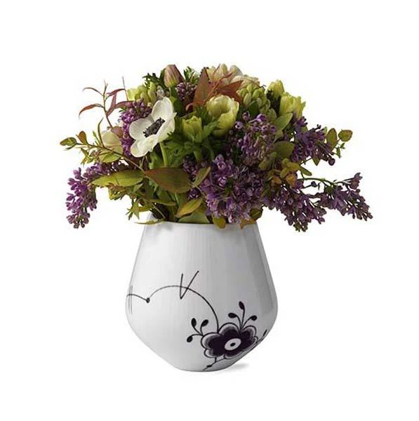 Royal Copenhagen  Sort Mega vase - 15 cm.
