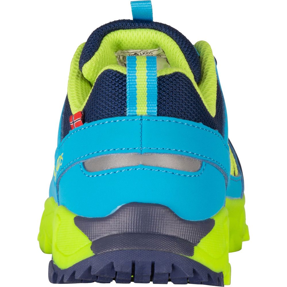 Trollkids Tronfjell Hiker Low Wanderhalbschuhe Kinder pool blue