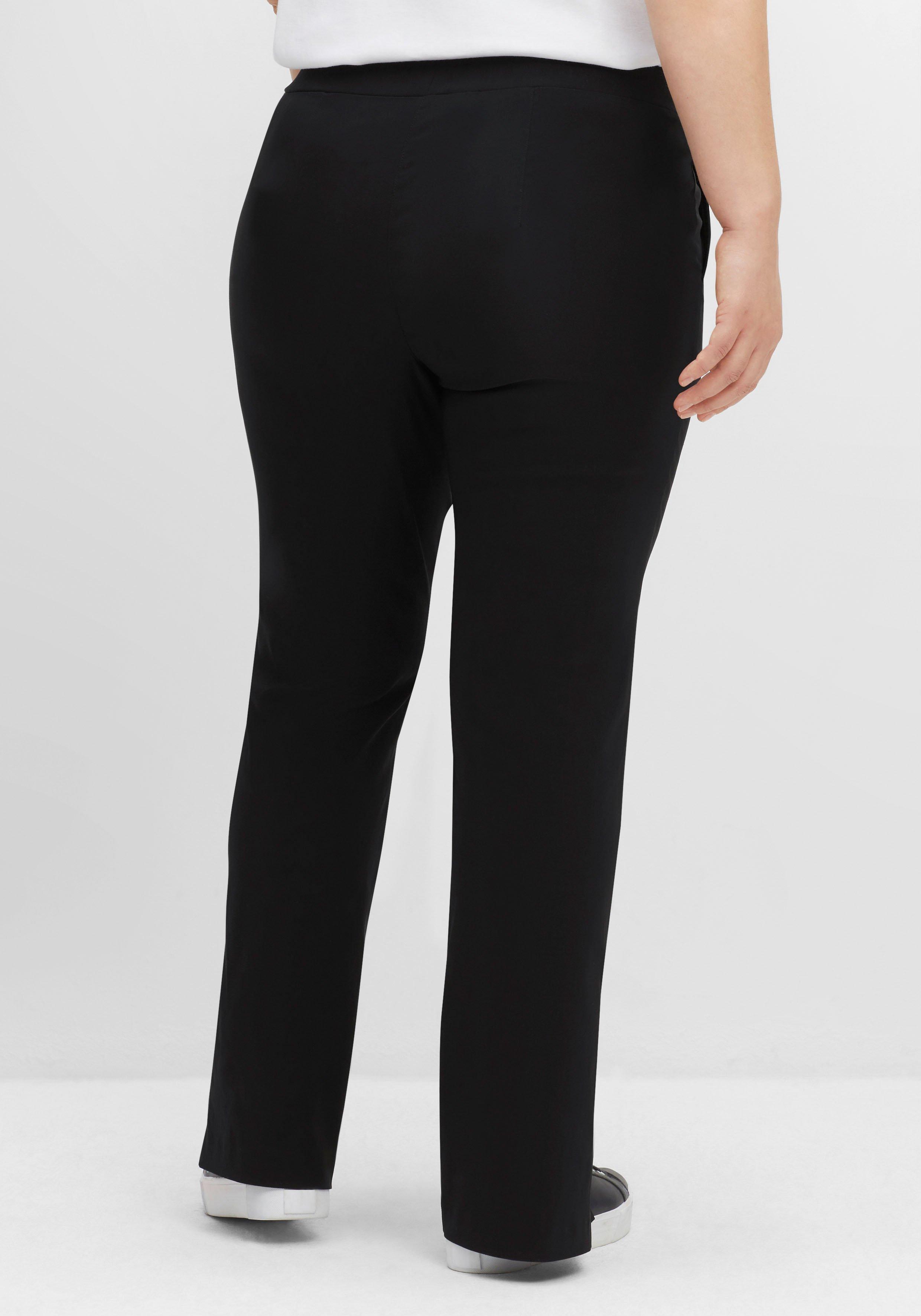 Bengalinhose mit Schlitzen vorn am Saum