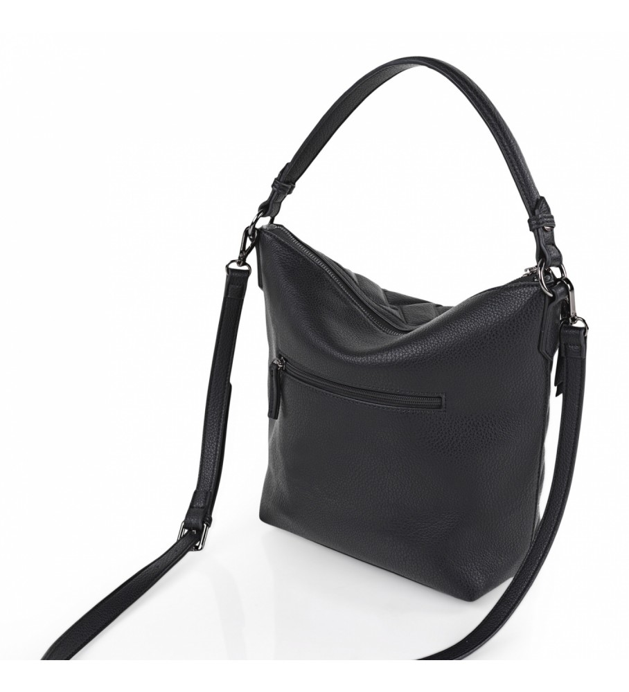 Bolsa de ombro Lois com alça de ombro adicional LOIS 316870 preta