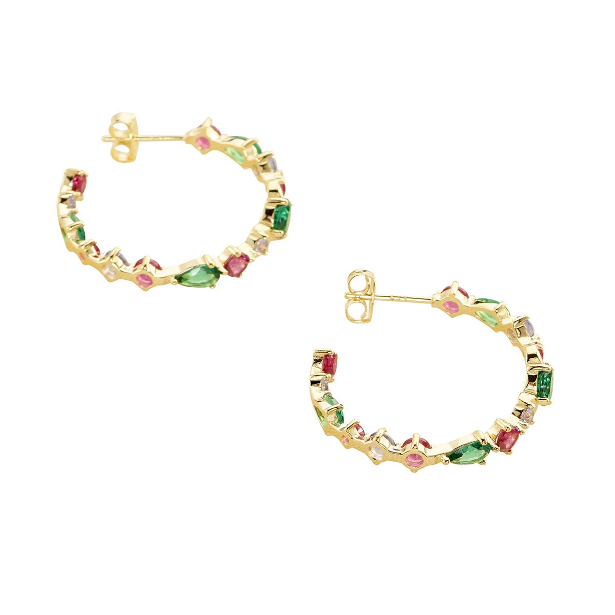 Créoles Agatha Astro multicolore