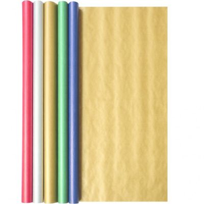 Clairefontaine - Papier cadeau uni - 70 cm x 2 m - disponible dans différentes couleurs