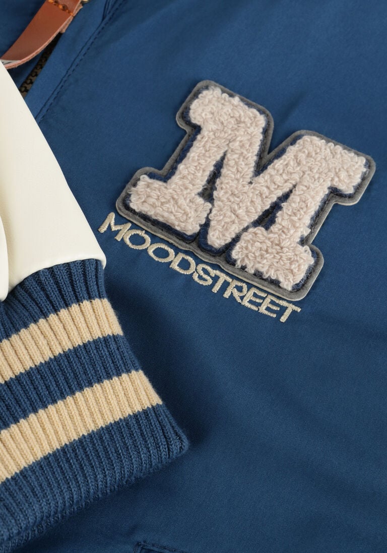 MOODSTREET blauwe moodstreet jack jacket bomber