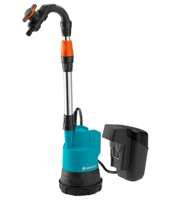 GARDENA Akku-Regenfasspumpe 2000/2 Set, ca.