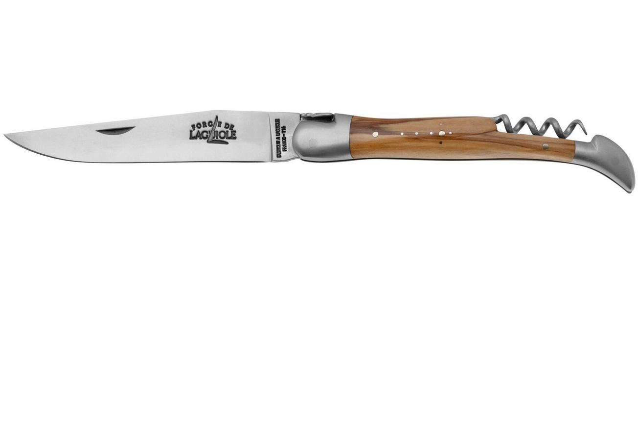 Forge de Laguiole met kurkentrekker 22121INOL, olijfhout