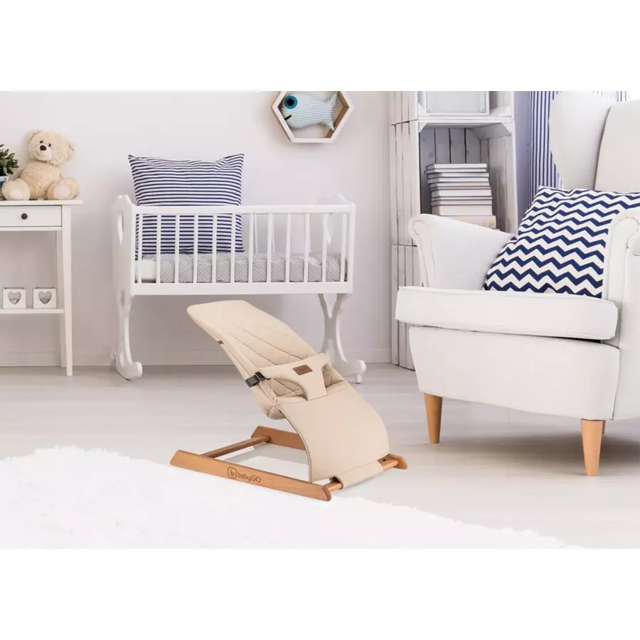 babyGO Babywippe Skippy Beige