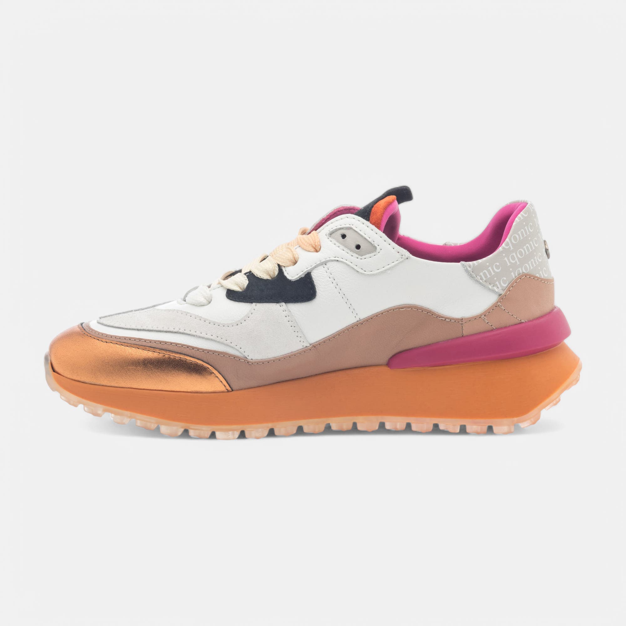 Baskets basses Femme orange