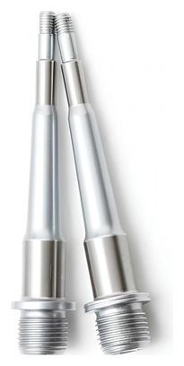Kit d'Axes de Pédale HT Components EVO  Chromo Argent