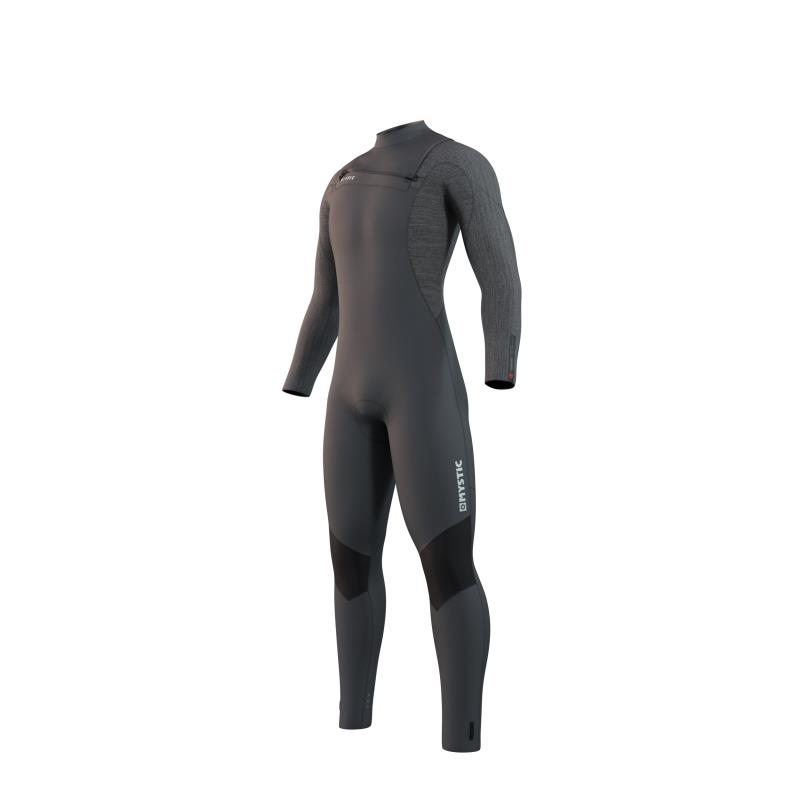 Mystic Majestic Fullsuit 4/3 mm Fzip Dark grey