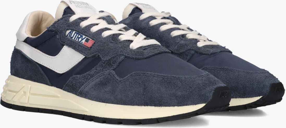 blauwe autry lage sneakers reelwind low man