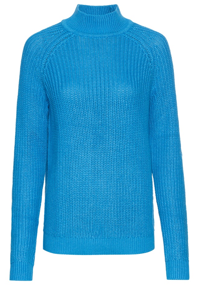 Laura Scott Strickpullover , aus Grobstrick mit Stehkragen