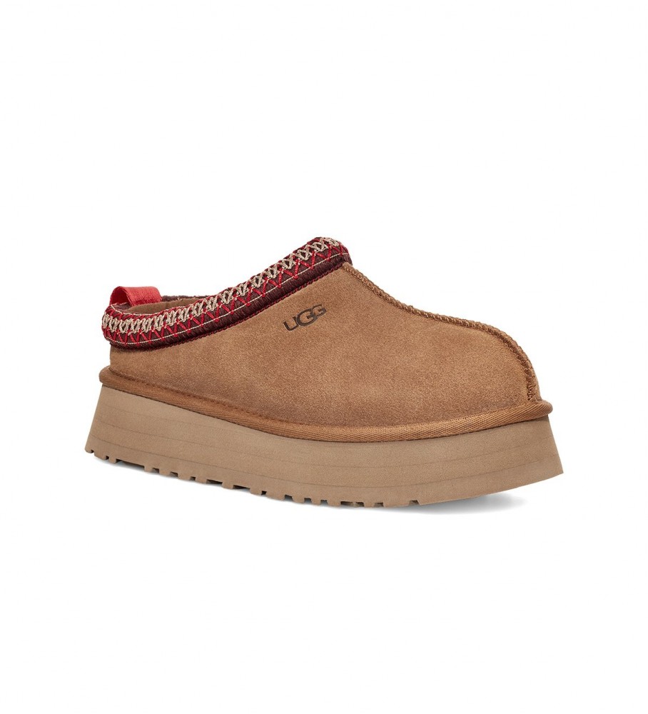 Tênis UGG Tazz de couro marrom