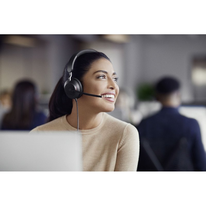 Casque micro filaire Jabra Evolve2 40 SE Mono UC