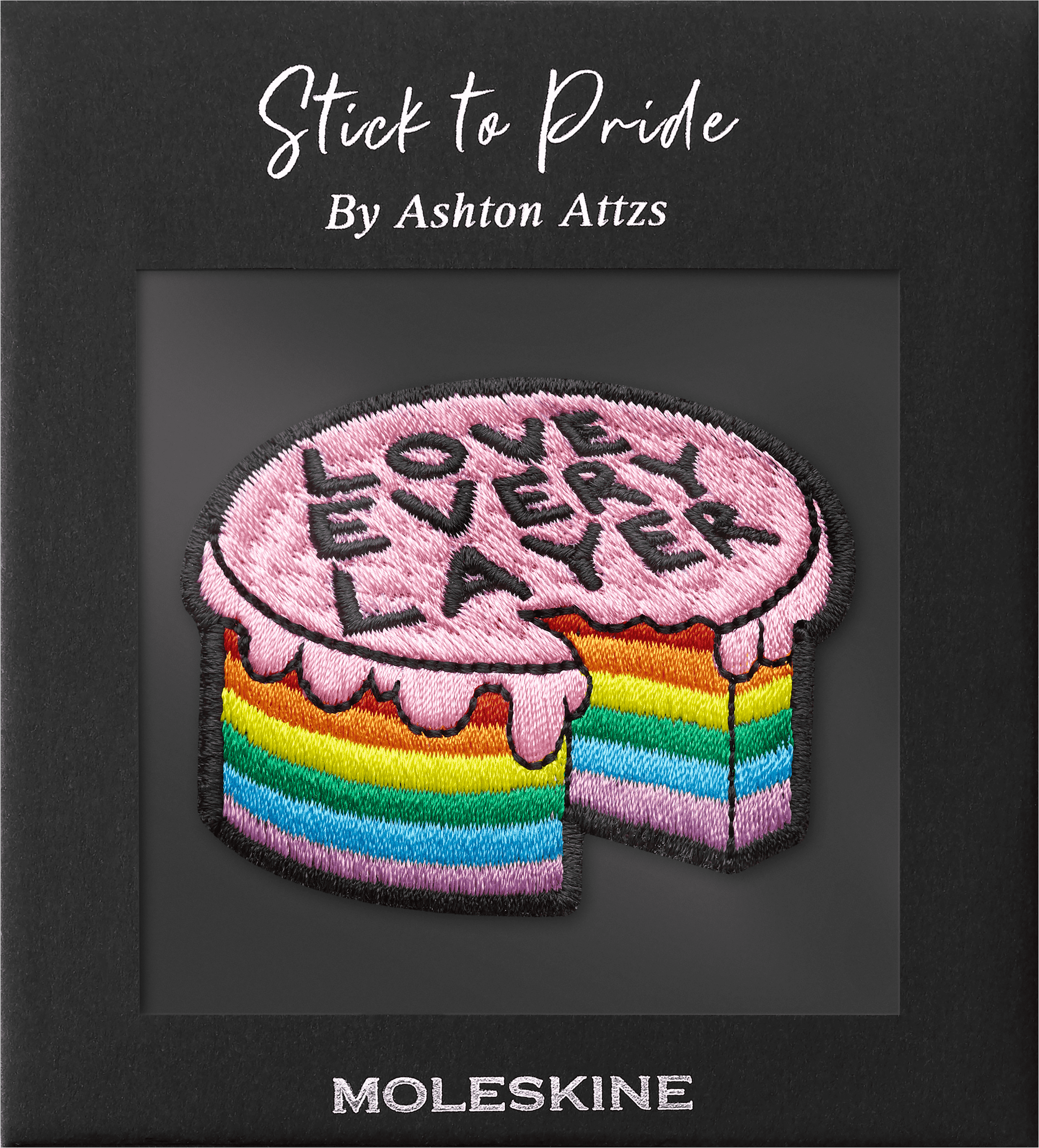 Stick-on Patch by Ashton Attzs Stick to Pride, Love Every Layer